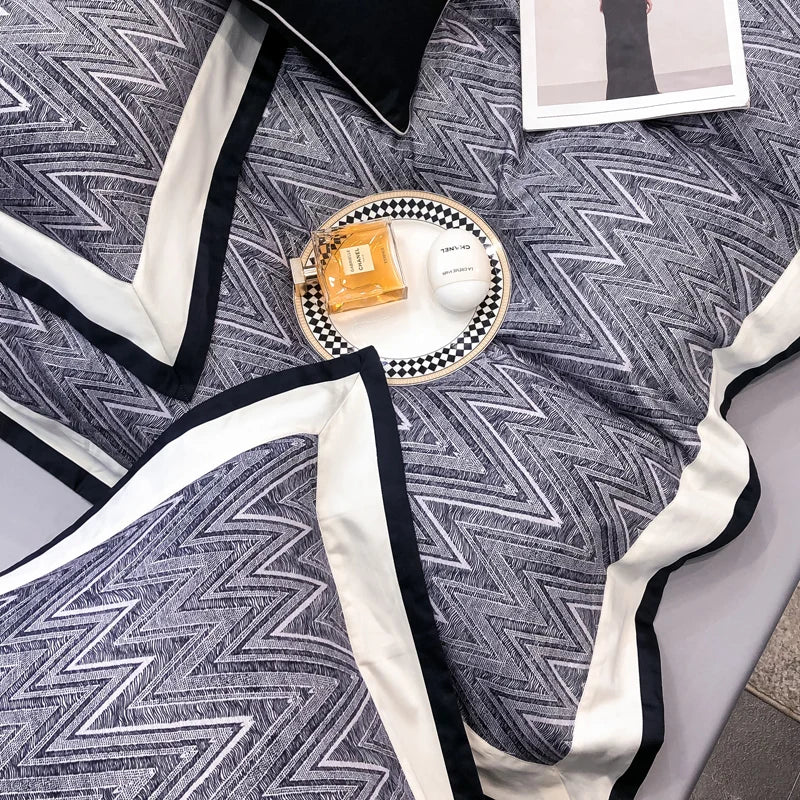 Digital Printing Luxury Bedding Set