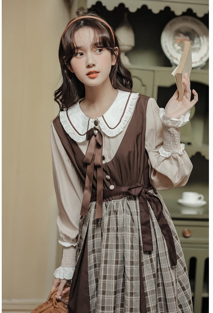 Dark Cottagecore Village Witch Dress