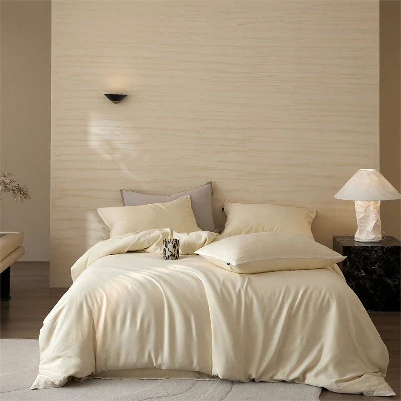 Sand Washed Lyocell Soft Cooling Luxury Bedding Set