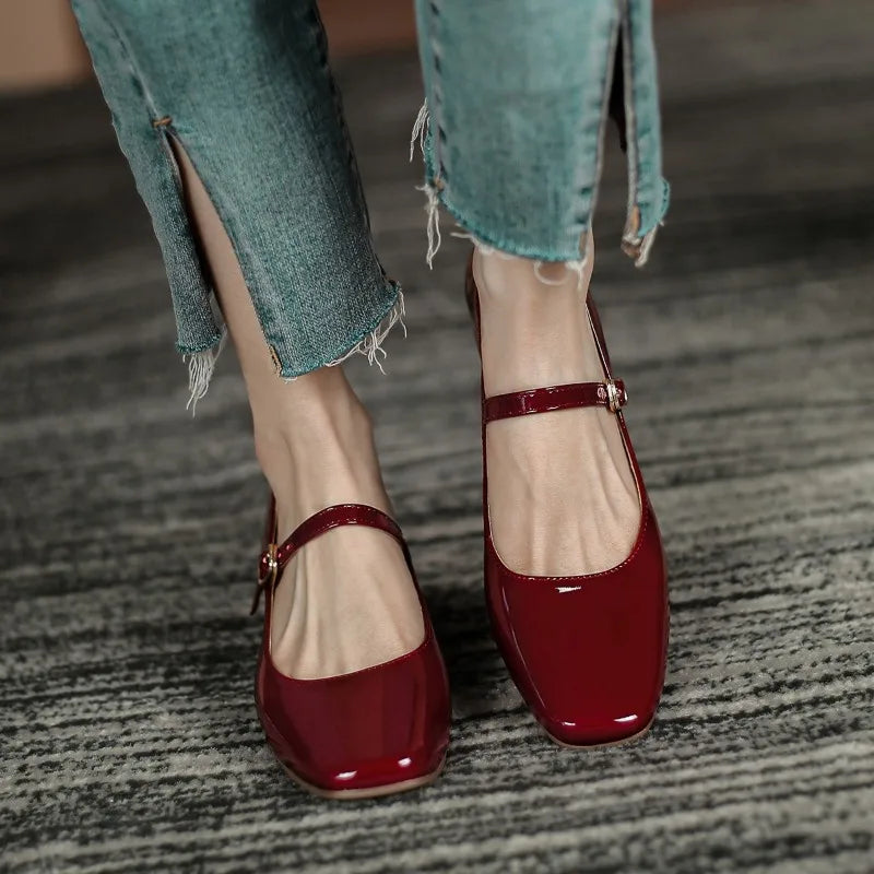 Matalia Square Toe Pumps