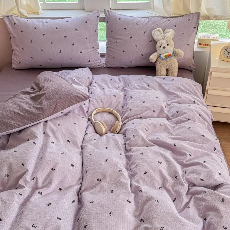 Red Rose Bedding Set