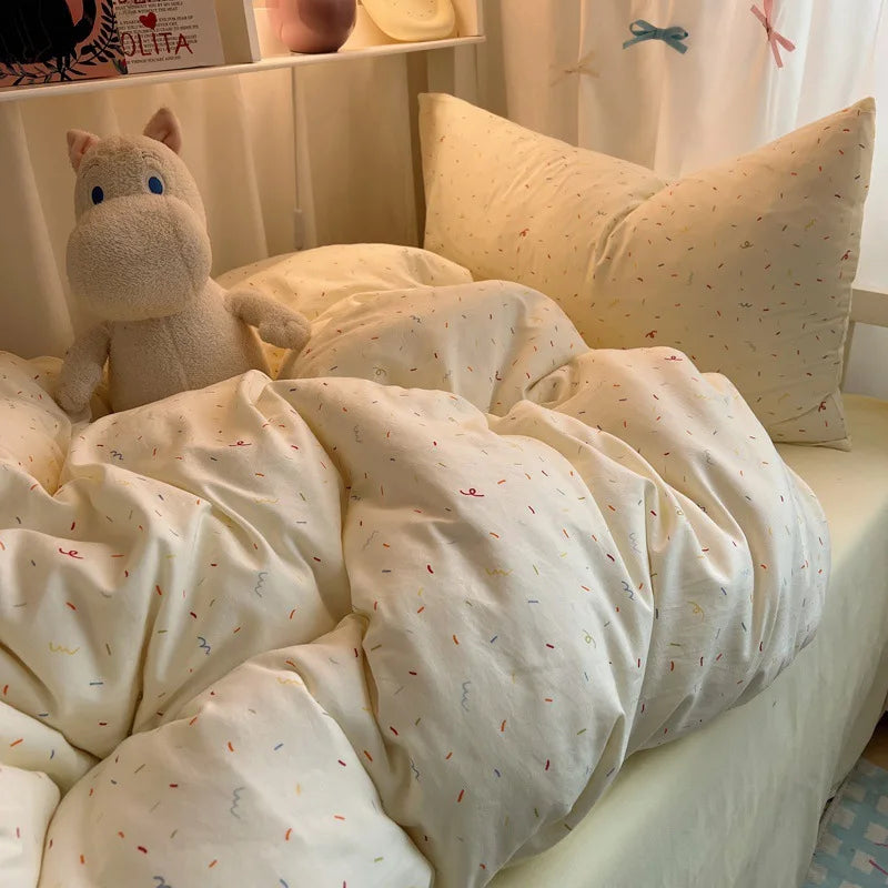 Simple Dot Bedding Sets