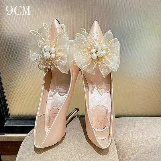 Sweet Bow Bridal Shoes