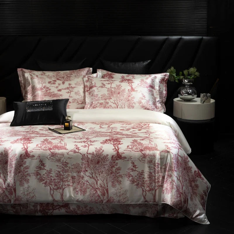 Forest Plants Luxury Bedding Set
