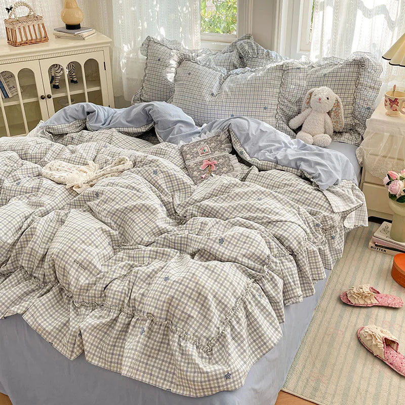 Princess Style French Printed Bedding Set
