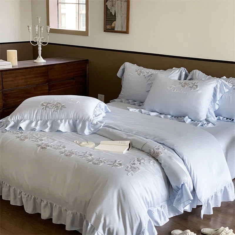 Luxury 600TC Lyocell Soft Silky Cooling Bedding Set