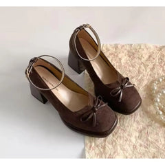 Vintage Thick Heel