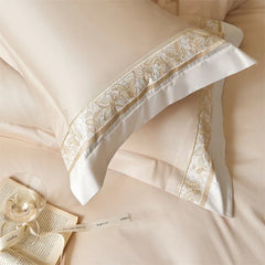 1000TC Egyptian Cotton Luxury Embroidery Border Bedding Set