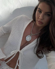 Kristy Crochet Hollow Out Set