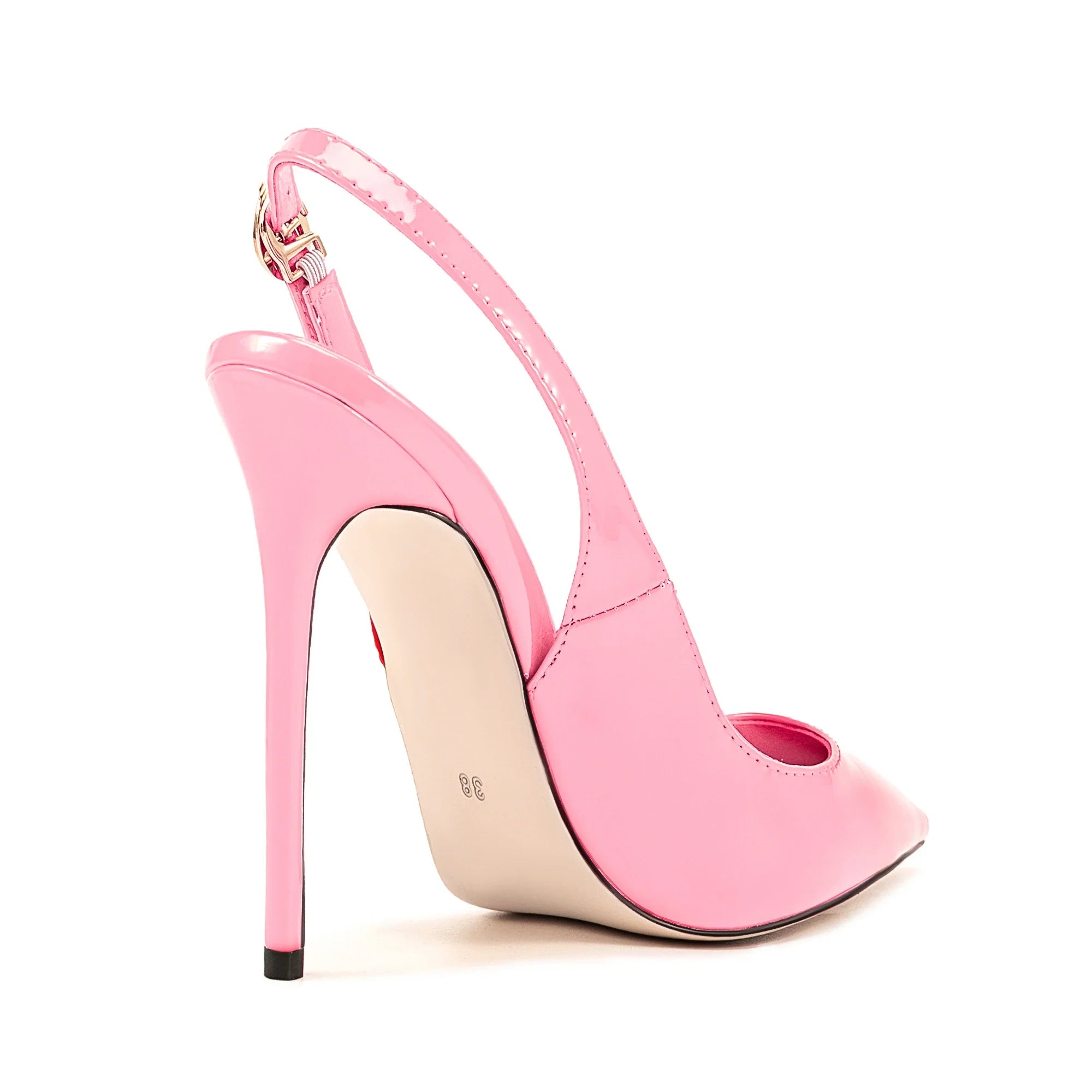 Patent Leather Pointed-toe Super high Heel