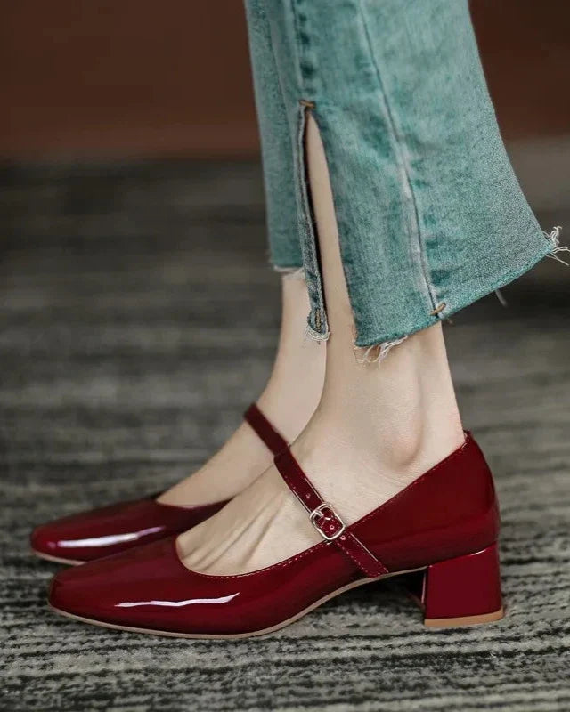 Matalia Square Toe Pumps