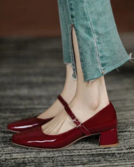 Matalia Square Toe Pumps