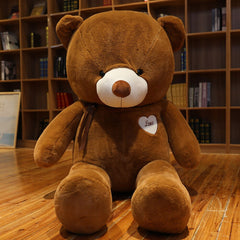 Skin Big Sale 200cm Colorful Giant teddy bear Skin Plush Soft Toy Stuffed Baby Kids baby Pillows Toys For Children free shipping