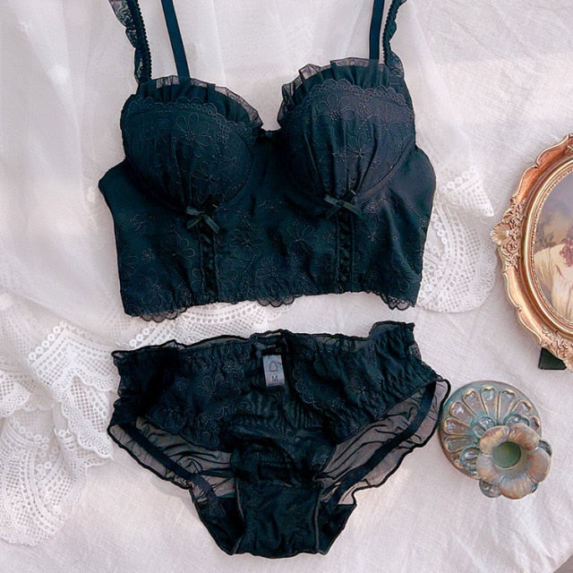 Soft Girl Angel Princess 2-Piece Fairy Lingerie Set