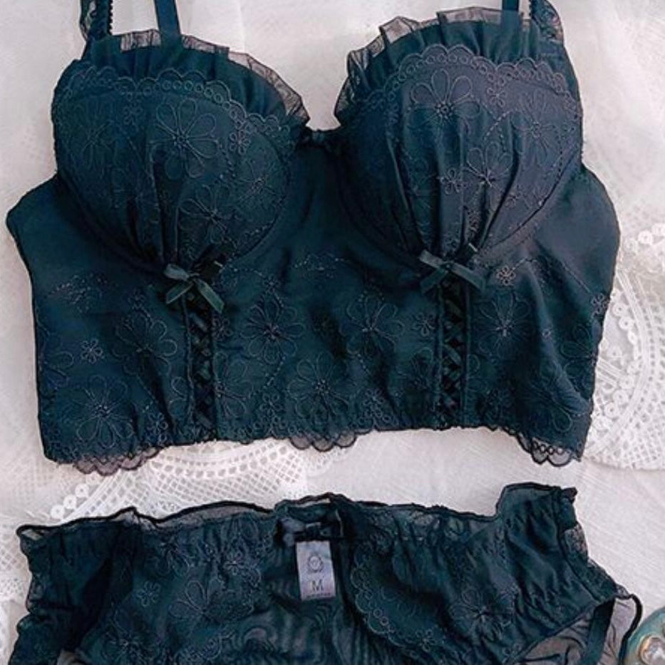 Soft Girl Angel Princess 2-Piece Fairy Lingerie Set