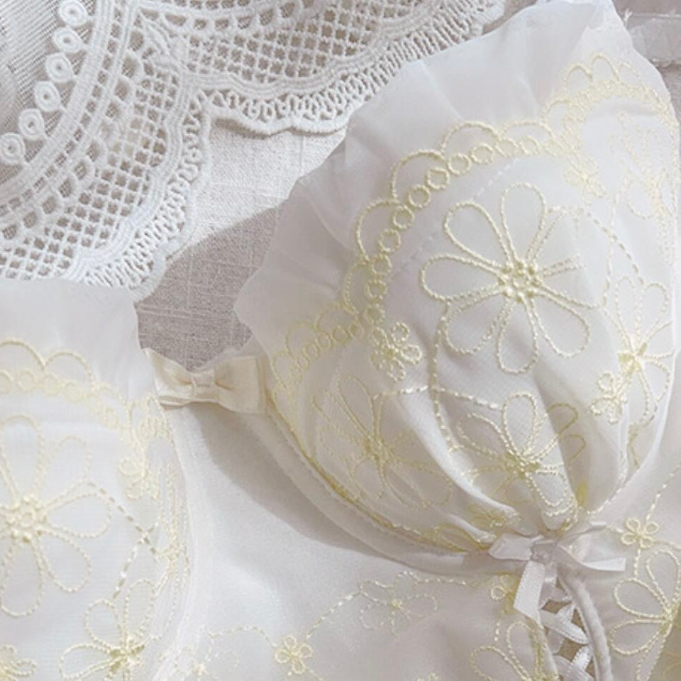 Soft Girl Angel Princess 2-Piece Fairy Lingerie Set