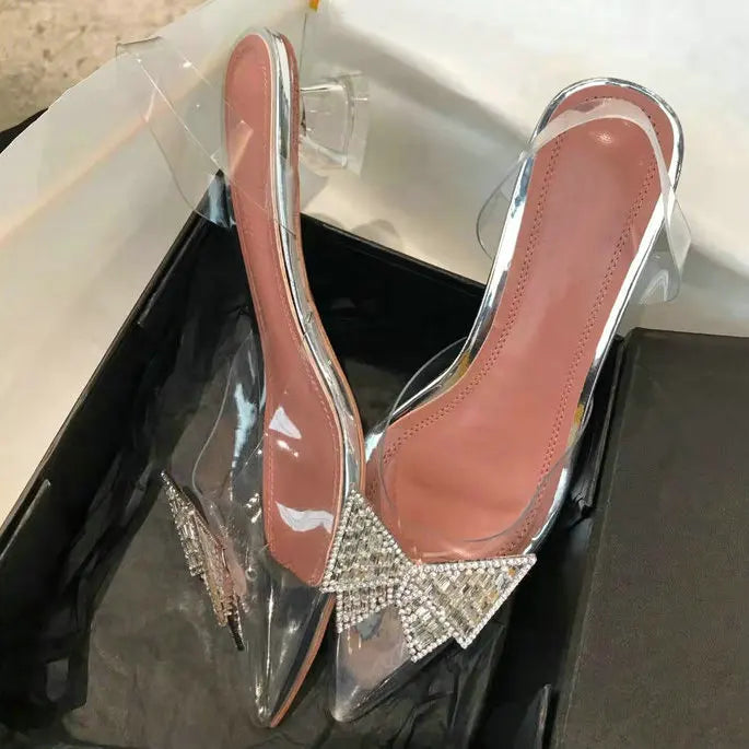 Star style Women Satin Pumps