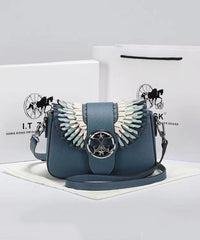Stylish Versatile White Calf Leather Satchel Bags