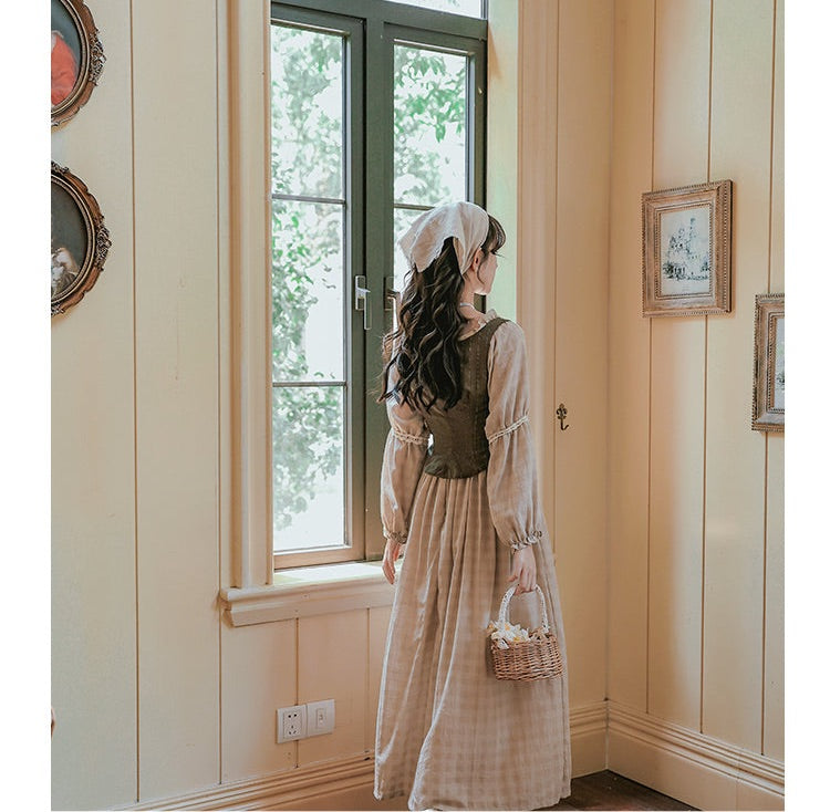 Tree Moss Cottagecore Dress Set