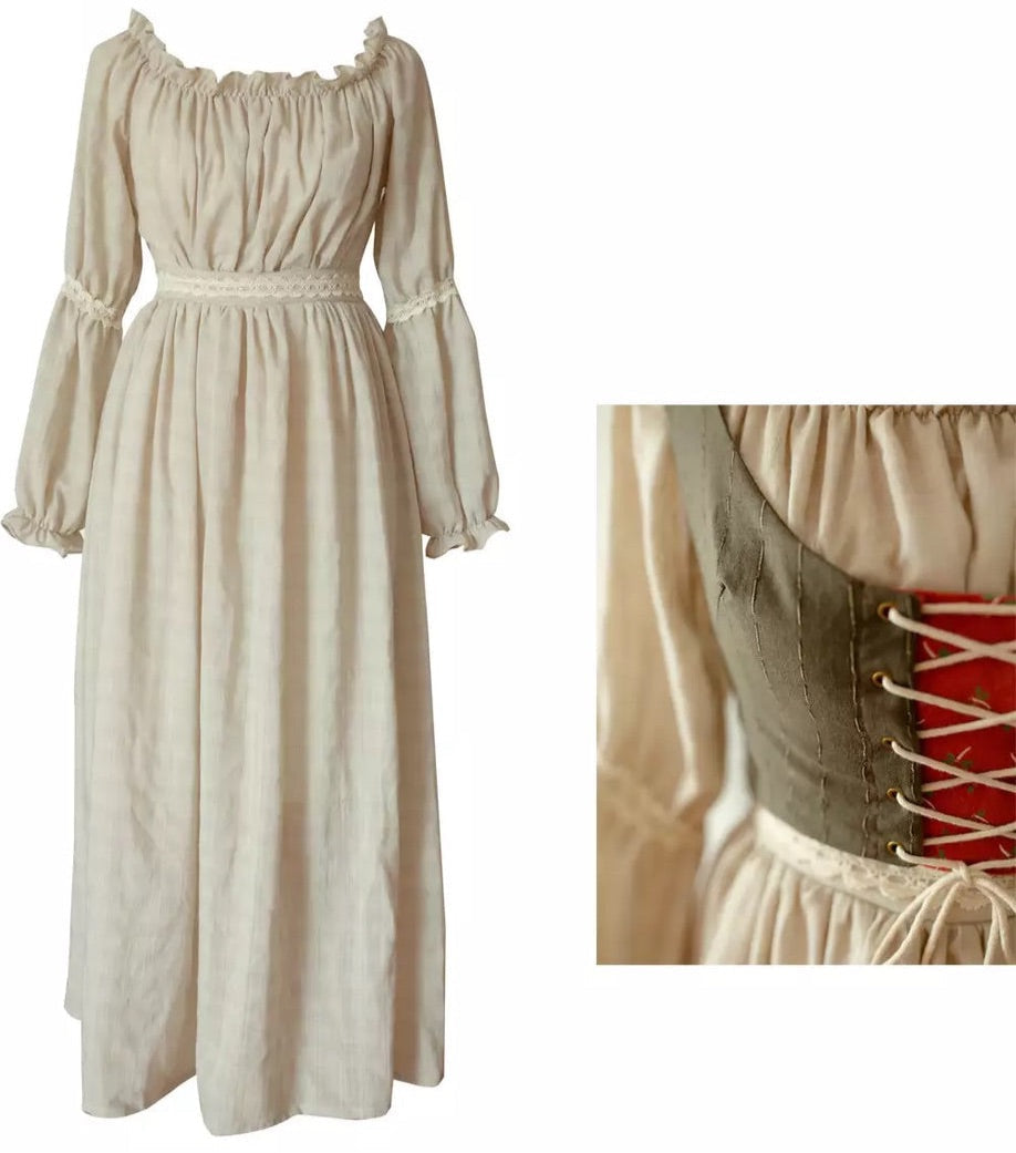 Tree Moss Cottagecore Dress Set