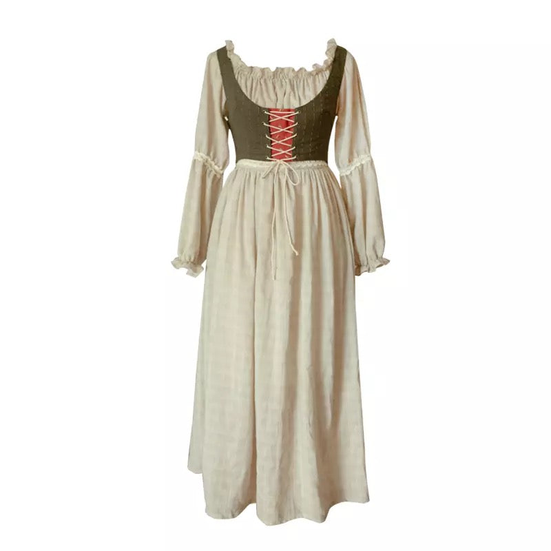 Tree Moss Cottagecore Dress Set