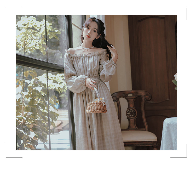 Tree Moss Cottagecore Dress Set