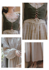 Tree Moss Cottagecore Dress Set