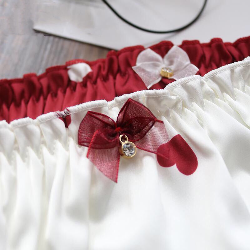 Valentine Heart Nymphete Lolita Lingerie Set