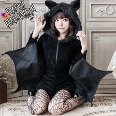 Vampire Bat Halloween Costume Set