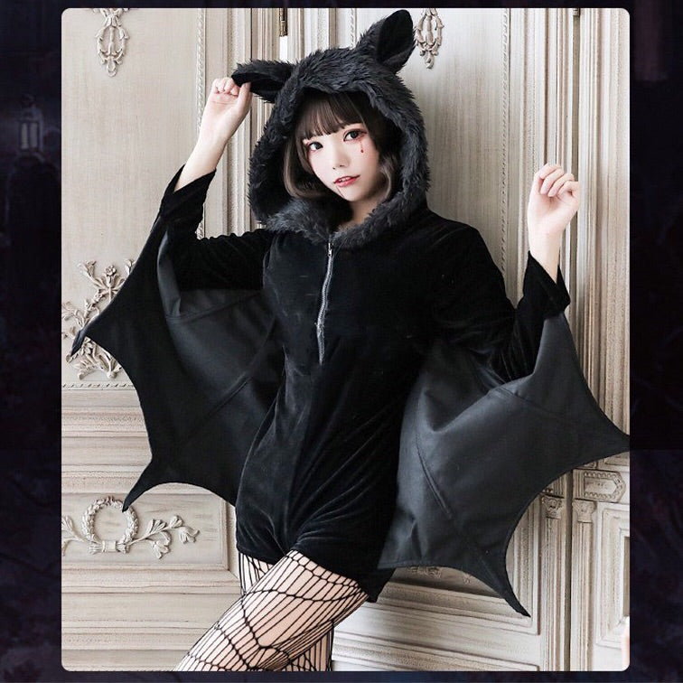 Vampire Bat Halloween Costume Set