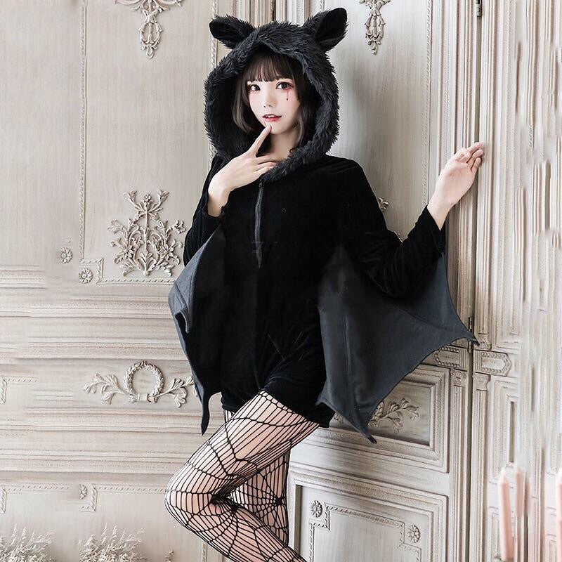 Vampire Bat Halloween Costume Set