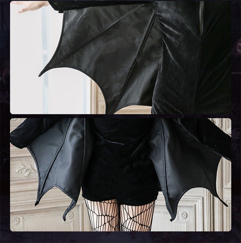 Vampire Bat Halloween Costume Set