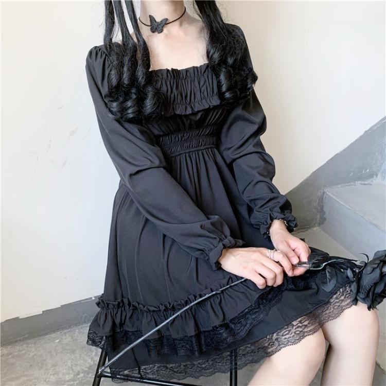 Vampire Tears Gothic Princess Dunkles Lolita Minikleid