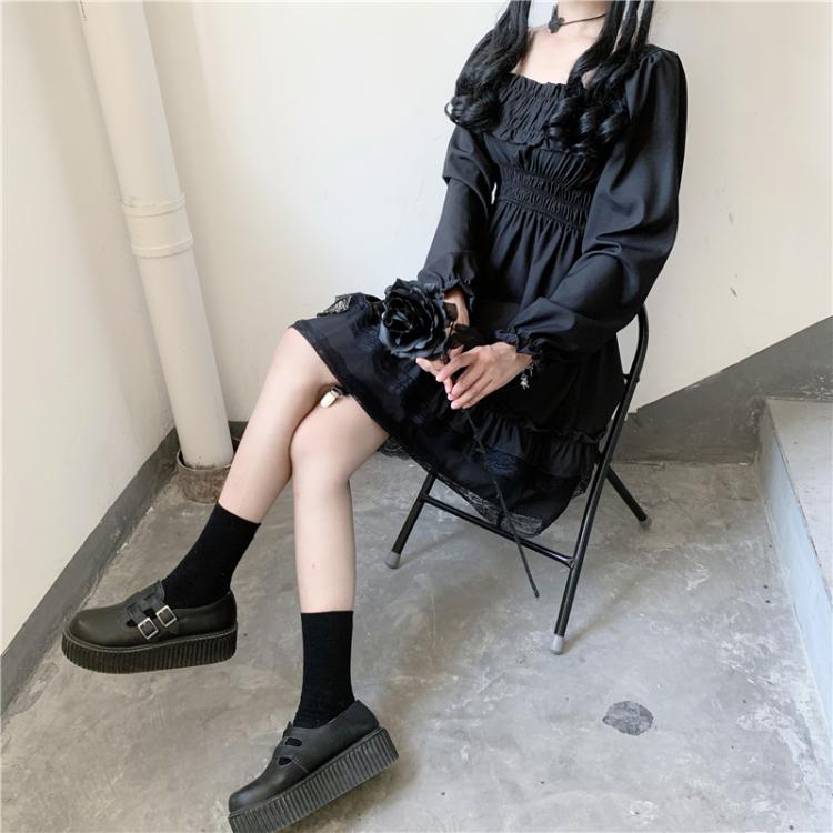 Vampire Tears Gothic Princess Dunkles Lolita Minikleid