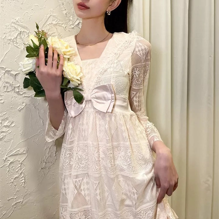 Vintage Chandelier Fairy Lace Dress