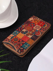 Spliced Multifunction Bag Wallet