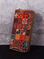 Spliced Multifunction Bag Wallet