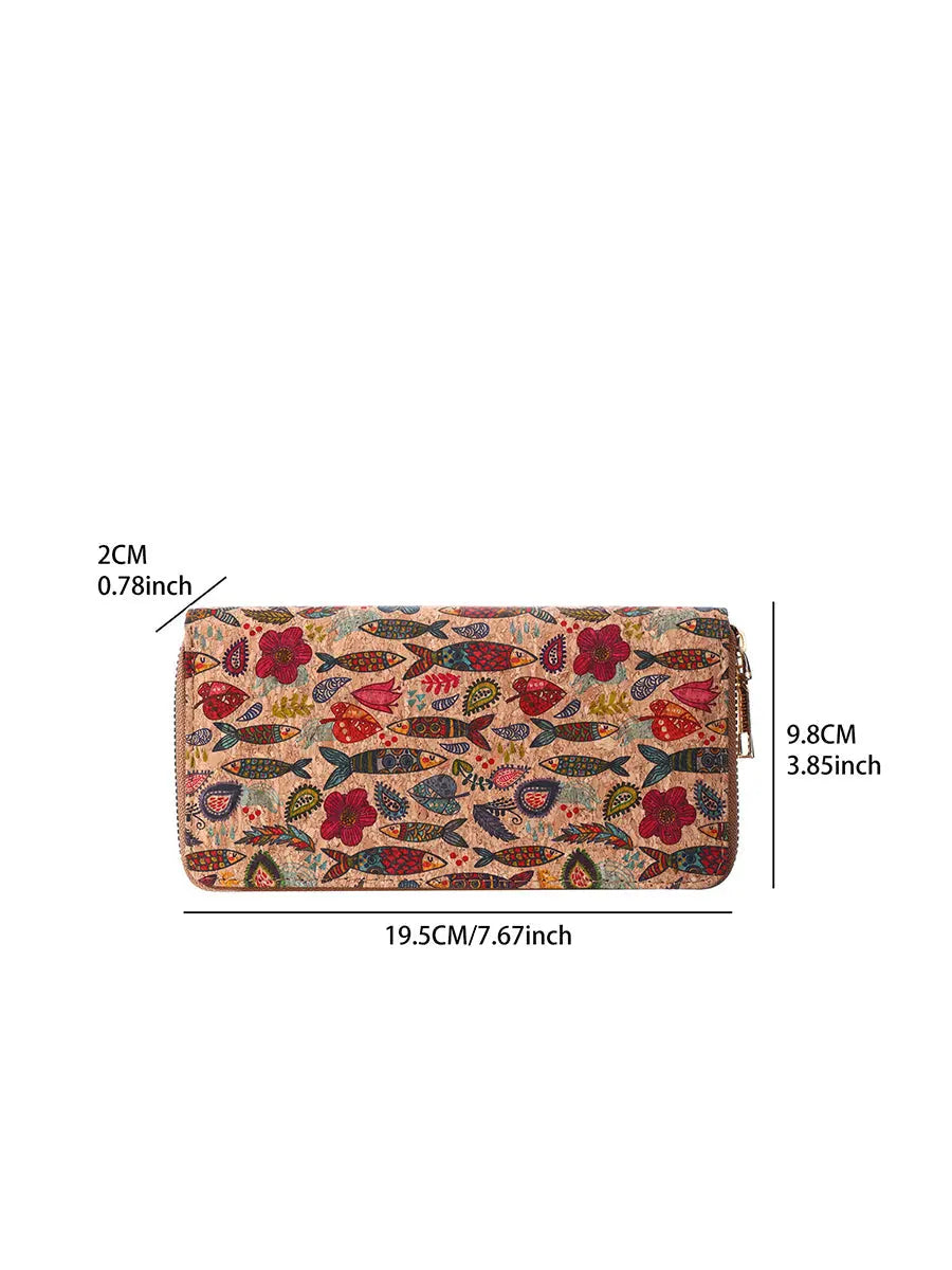 Spliced Multifunction Bag Wallet