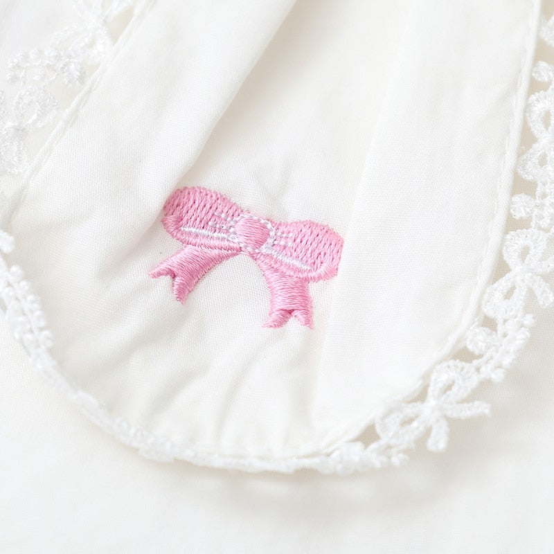 White Bunny Collar Kawaii Lolita Shirt