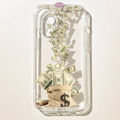 Case Phone Bag Transparent Money