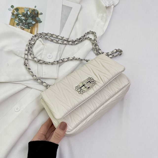 Shoulder Quilted Flap Bag