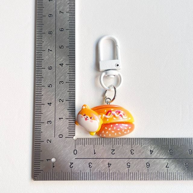 Dog Bakery Bag Charm Keyring