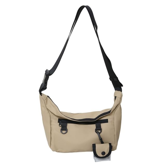 Plain Crossbody Bag + Coin Purse
