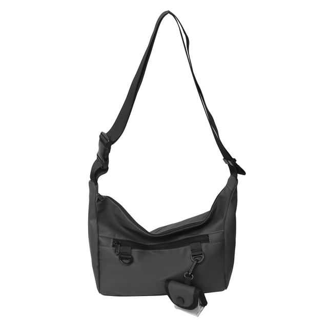 Plain Crossbody Bag + Coin Purse