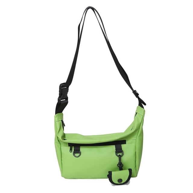 Plain Crossbody Bag + Coin Purse