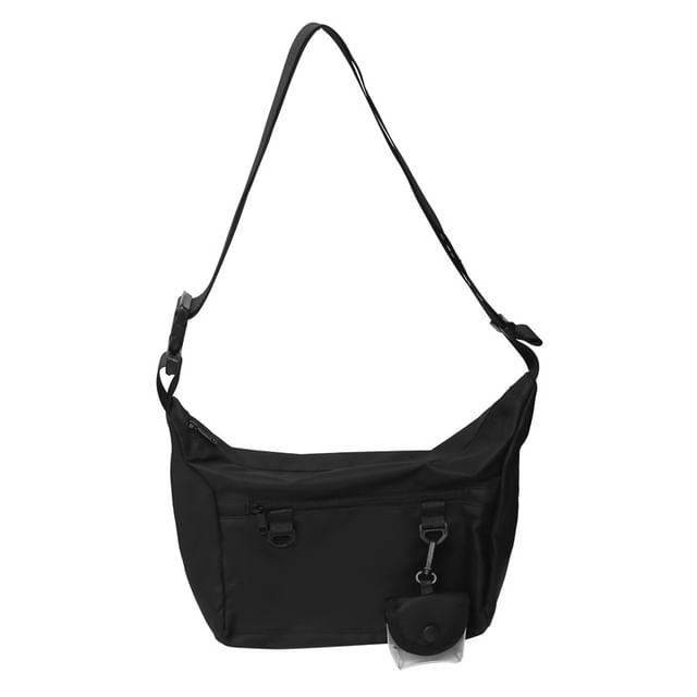 Plain Crossbody Bag + Coin Purse