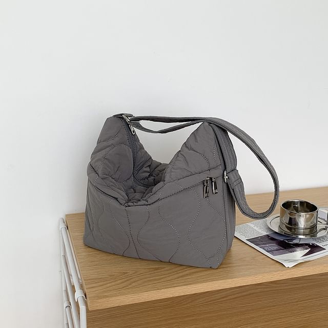Crossbody Plain Bag Quilted