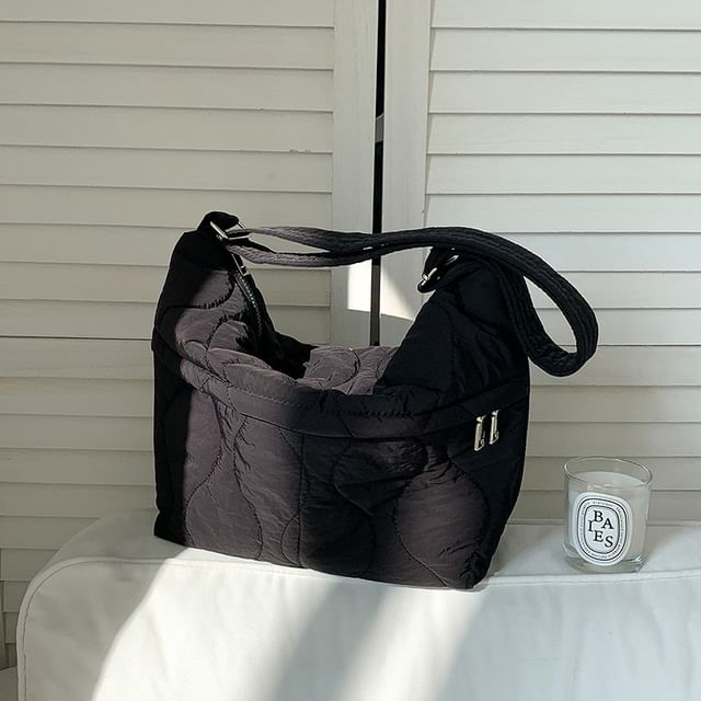 Crossbody Plain Bag Quilted