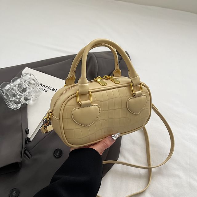 Croc Bag Handle Crossbody Top