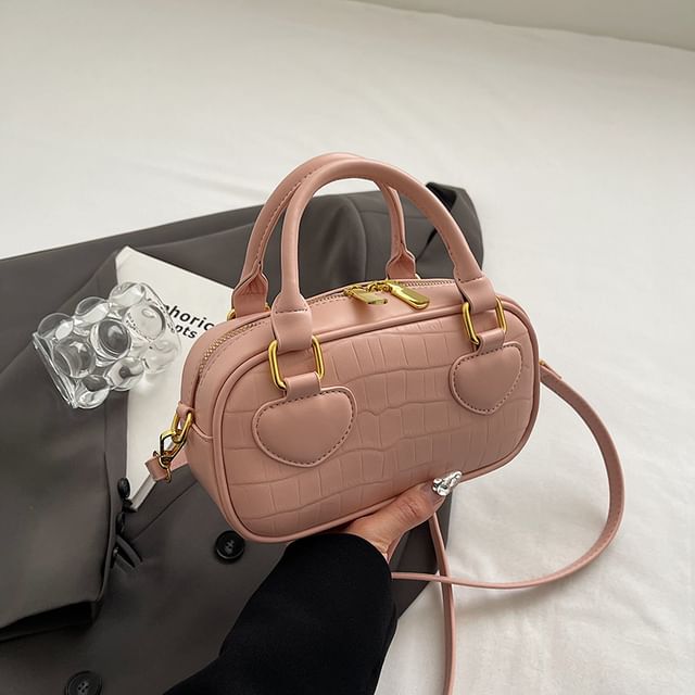 Croc Bag Handle Crossbody Top